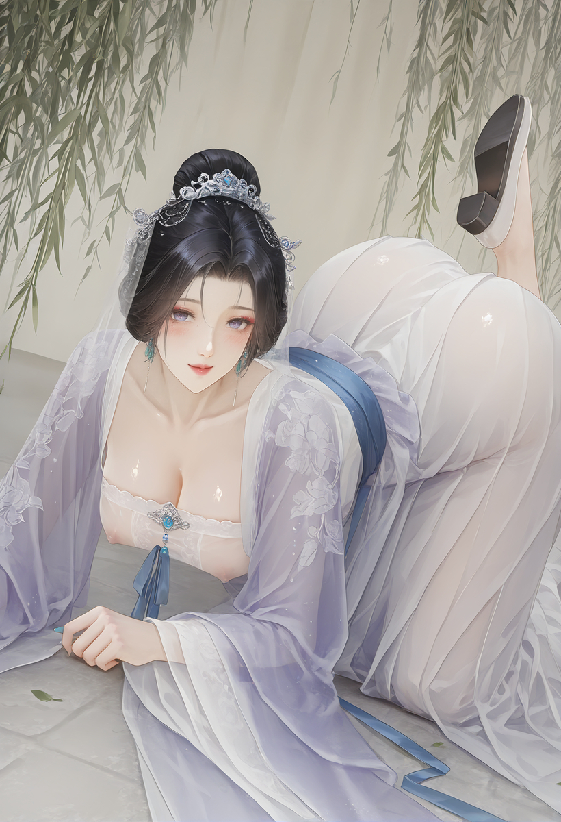 王语嫣之任君采撷~王語嫣之任君採り-pixiv插画-作品交流服务