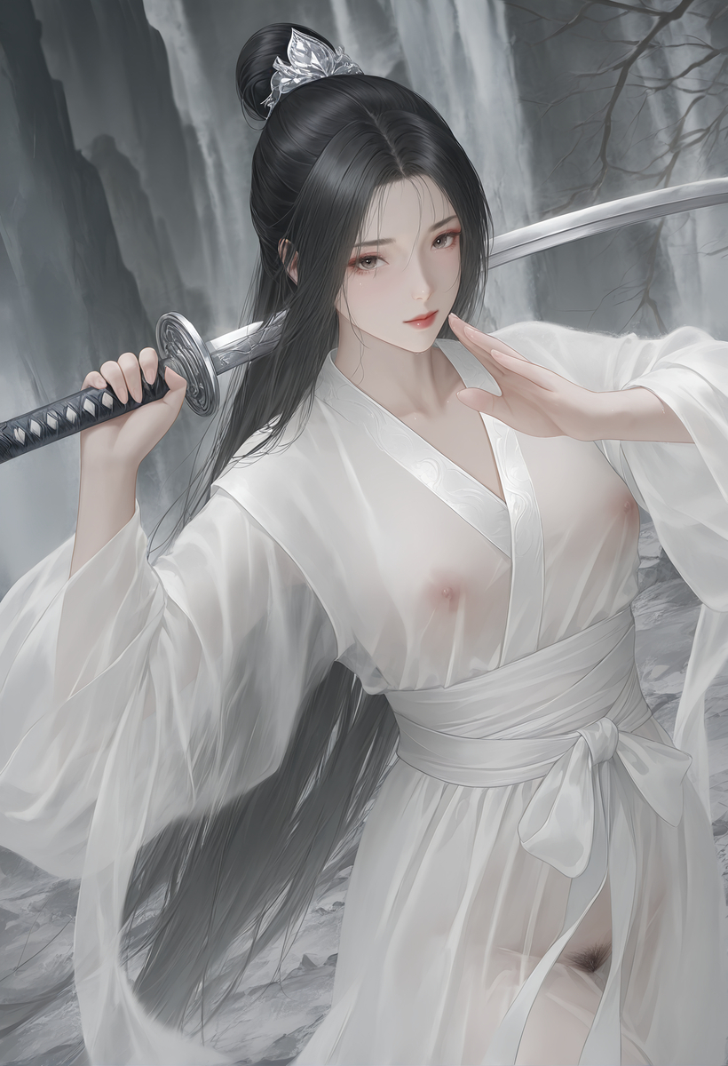 小龙女之初见佳人（上）~小竜女之初見佳人-pixiv插画-作品交流服务