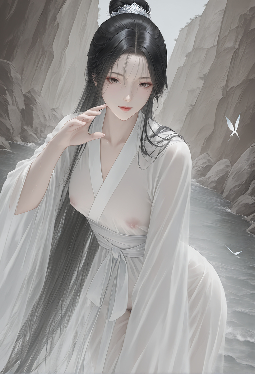 小龙女之初见佳人（上）~小竜女之初見佳人-pixiv插画-作品交流服务