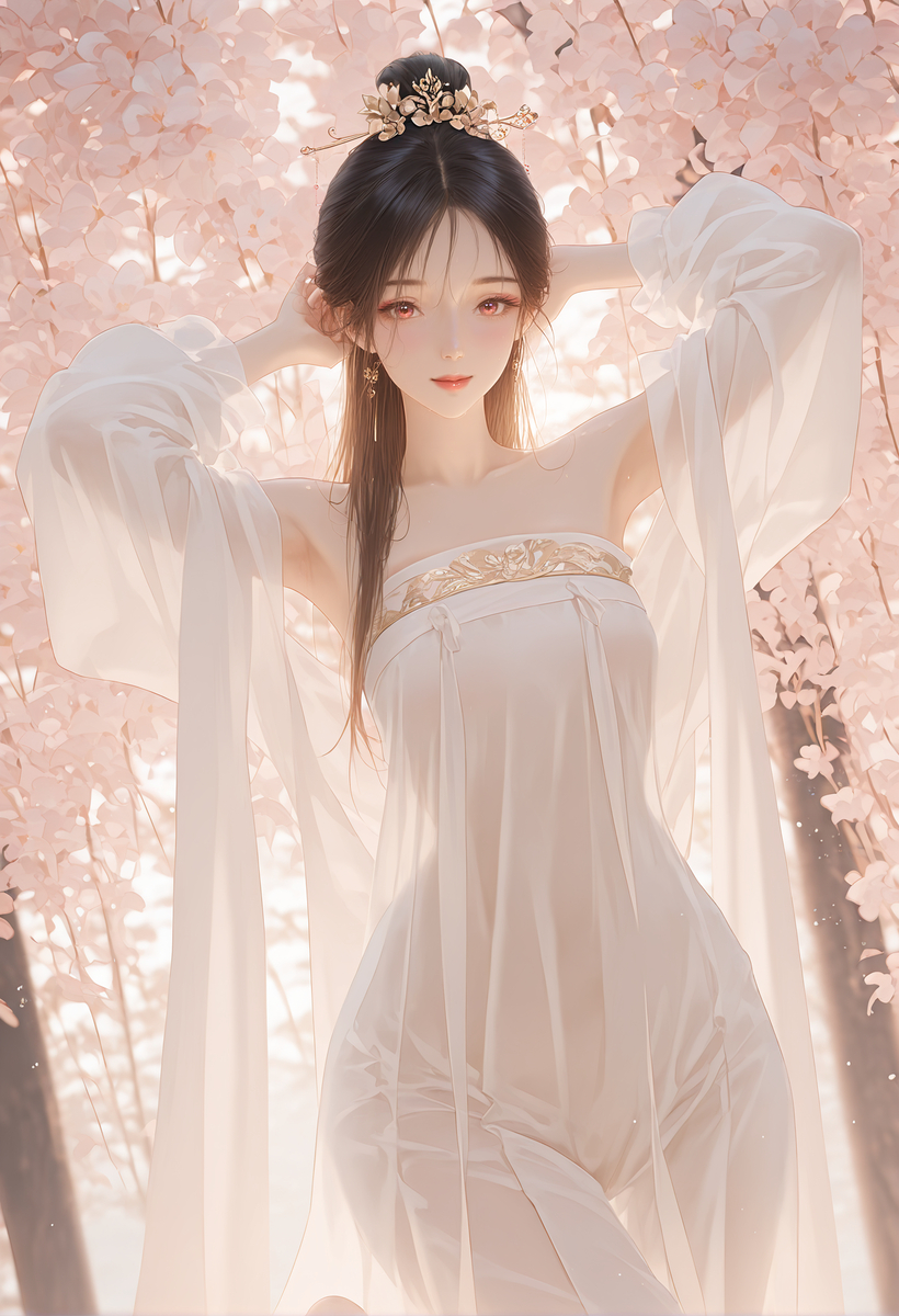 钟灵 花开时节~花が咲くころです-pixiv插画-作品交流服务