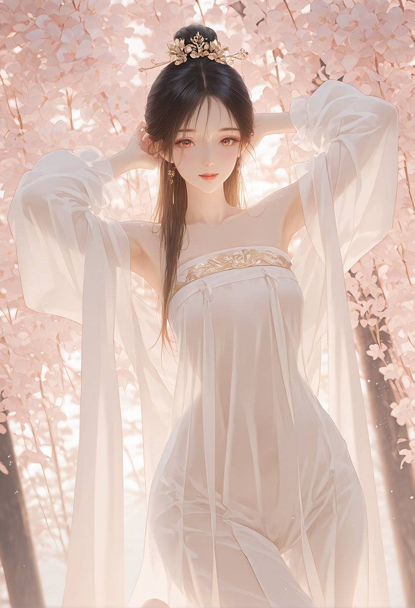 钟灵 花开时节~花が咲くころです-pixiv插画-作品交流服务