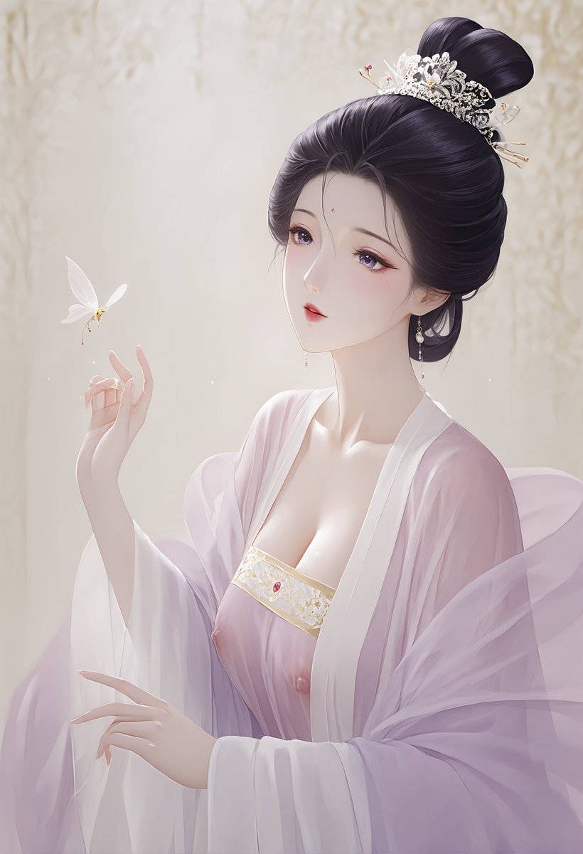 (全)国风大唐之贵妃游园~国風大唐之貴妃遊園-pixiv插画-作品交流服务