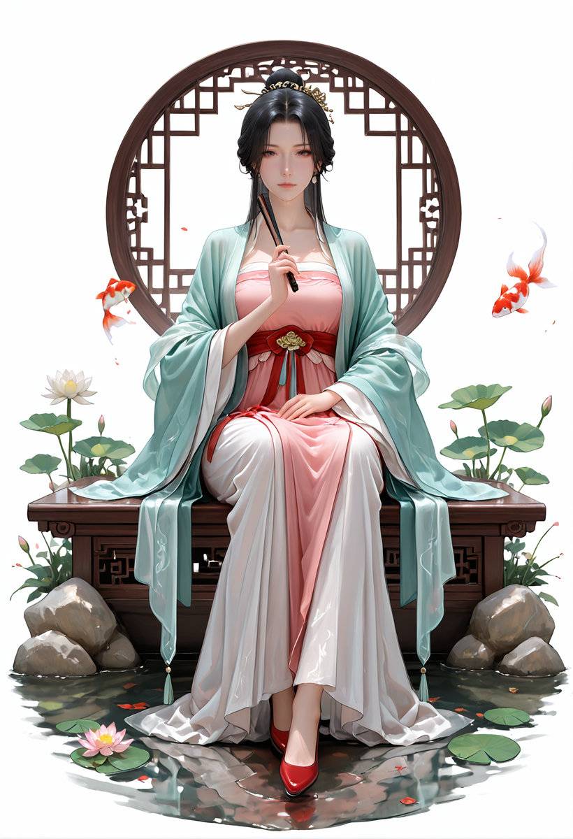 图片[11]-国风女子图鉴~国風女子図鑑です-pixiv插画-作品交流服务