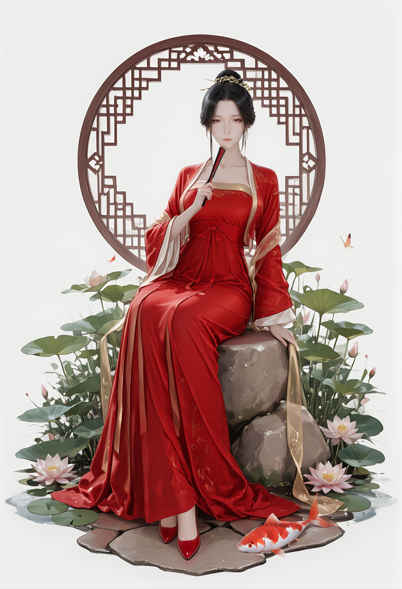 国风女子图鉴~国風女子図鑑です-pixiv插画-作品交流服务