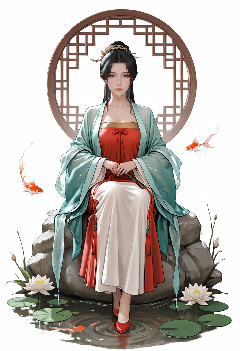 国风女子图鉴~国風女子図鑑です-pixiv插画-作品交流服务