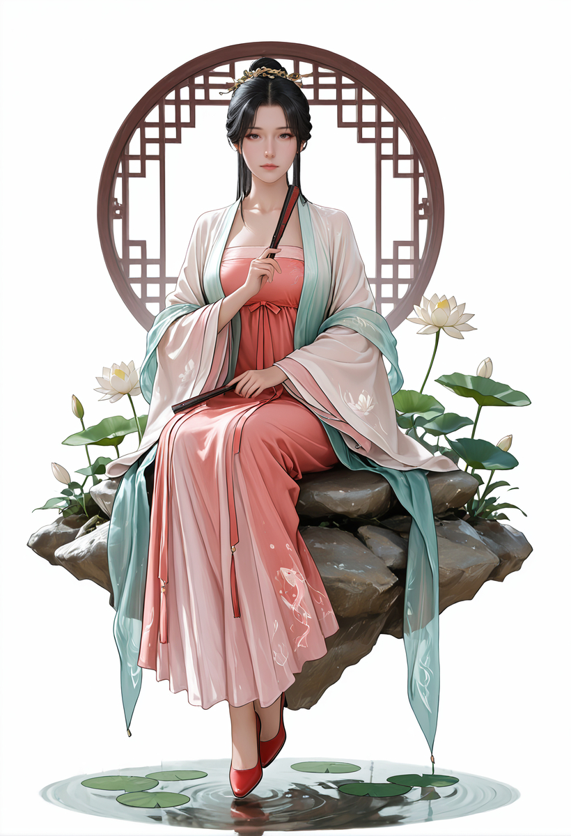 国风女子图鉴~国風女子図鑑です-pixiv插画-作品交流服务