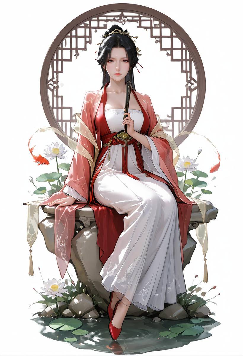 图片[5]-国风女子图鉴~国風女子図鑑です-pixiv插画-作品交流服务