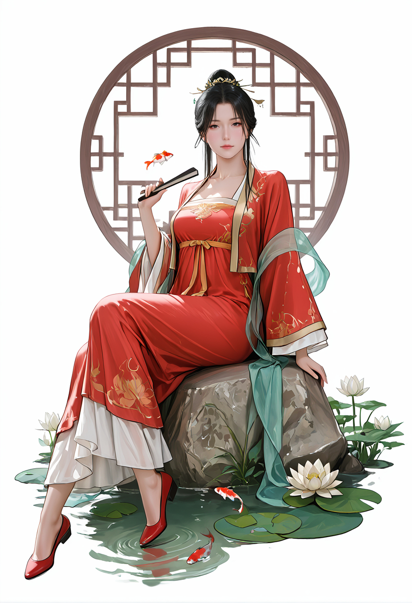 图片[8]-国风女子图鉴~国風女子図鑑です-pixiv插画-作品交流服务