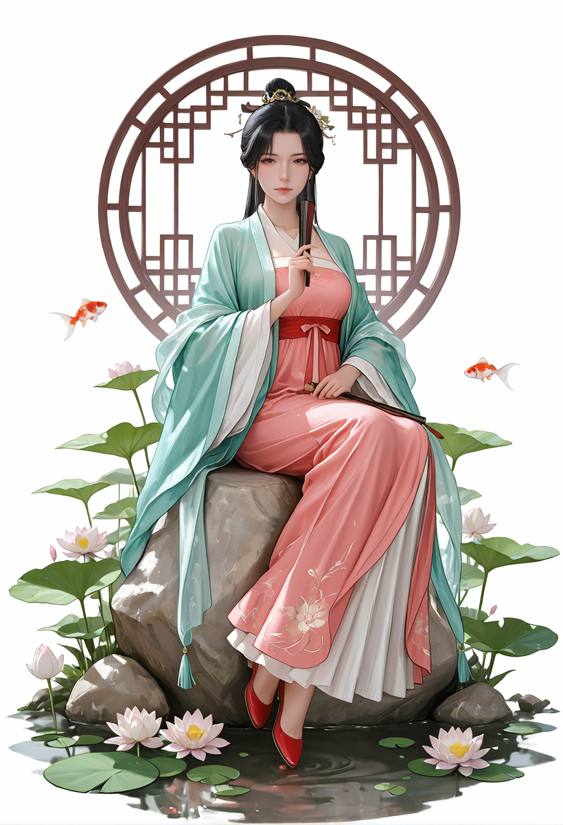 图片[9]-国风女子图鉴~国風女子図鑑です-pixiv插画-作品交流服务