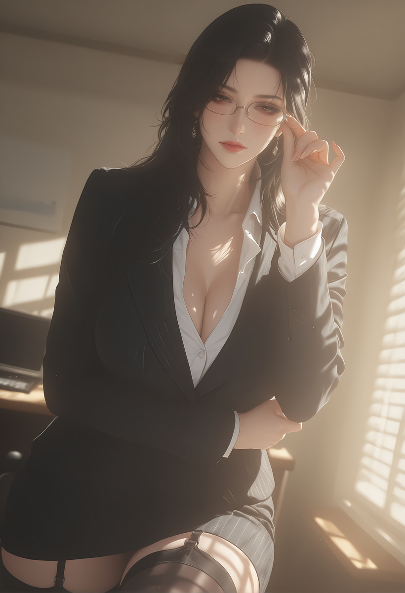 (全)轻熟风 秘书很忙~軽熟風 秘書は忙しい-pixiv插画-作品交流服务