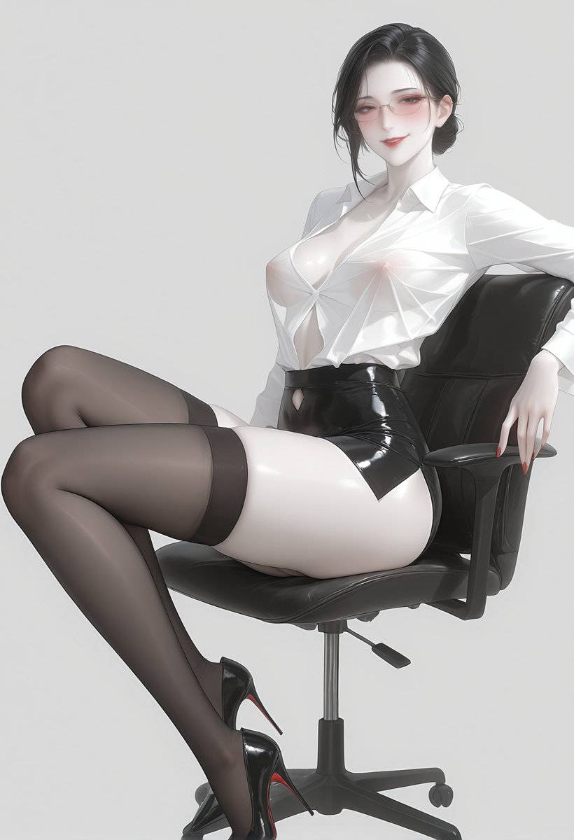 (全)堕落佳人 白夫人的秘密 ~ 堕落した美人 白夫人の秘め事-pixiv插画-作品交流服务
