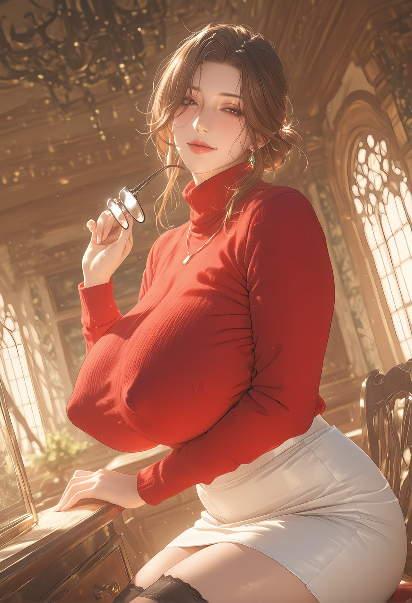 (全)轻熟风 情迷图书馆~軽熟風 恋の図書館-pixiv插画-作品交流服务