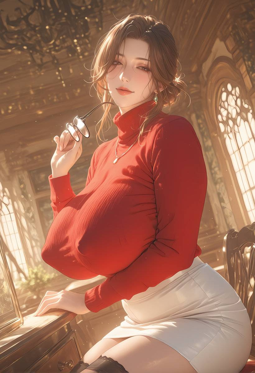 (全)轻熟风 情迷图书馆~軽熟風 恋の図書館-pixiv插画-作品交流服务