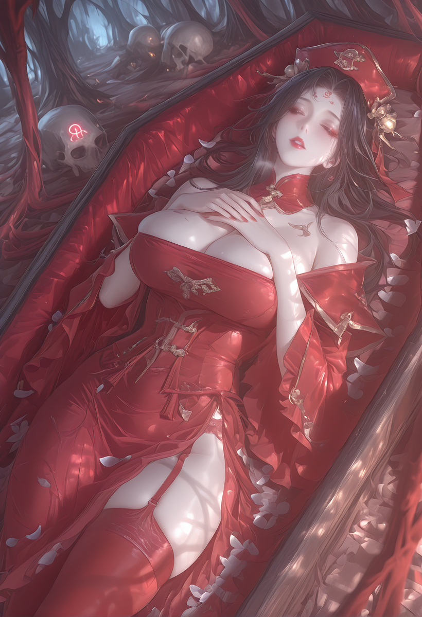 (全)志怪奇談・鬼怪新娘~志怪奇談・幽霊の花嫁であります-pixiv插画-作品交流服务