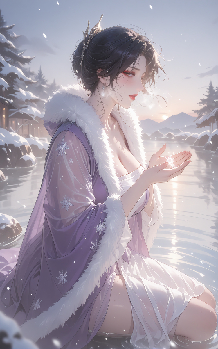 美人传说 昭君温泉事件~美しき伝説 王昭君温泉に関する事象につい-pixiv插画-作品交流服务