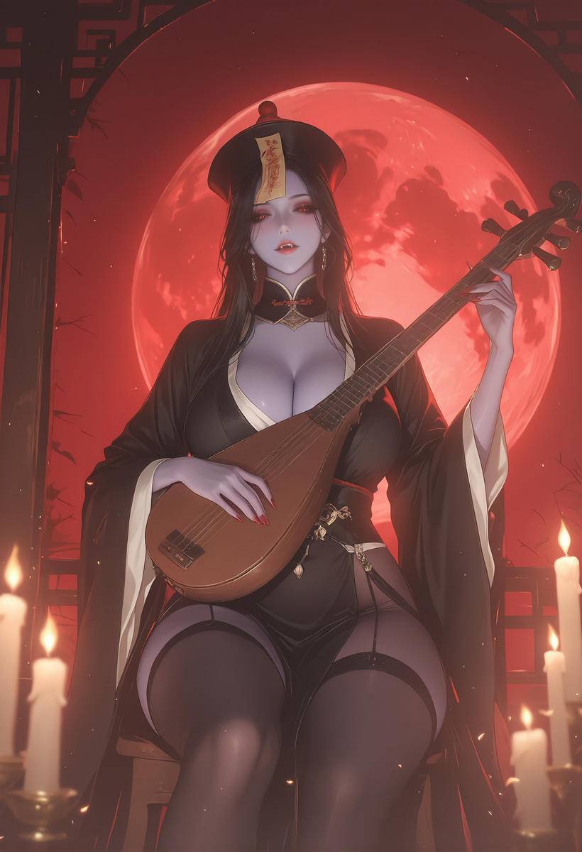 (全)志怪奇談・红月降妖~志怪奇談・赤い月に現れる魔物である-pixiv插画-作品交流服务