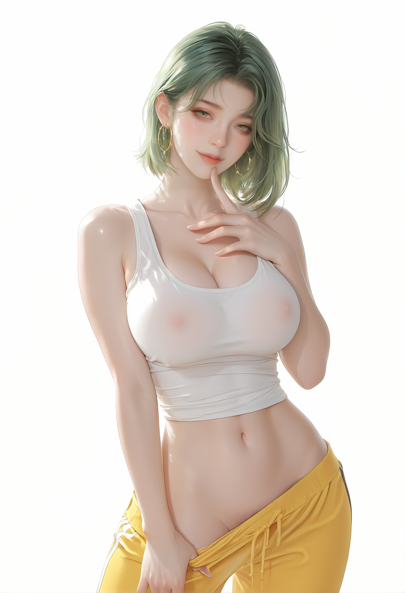 (全)辣妹映像 健身房的姑娘~ギャル映像 ジムに通っている女性-pixiv插画-作品交流服务