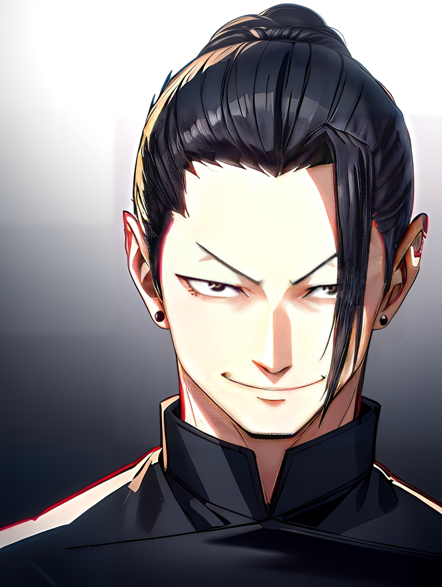 夏油傑-pixiv插画-作品交流服务