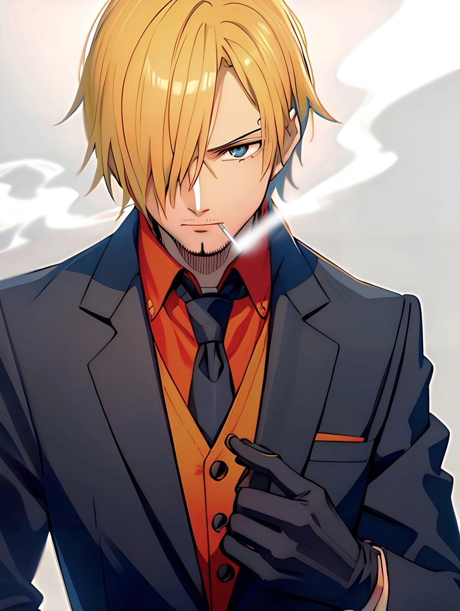 サンジ-pixiv插画-作品交流服务