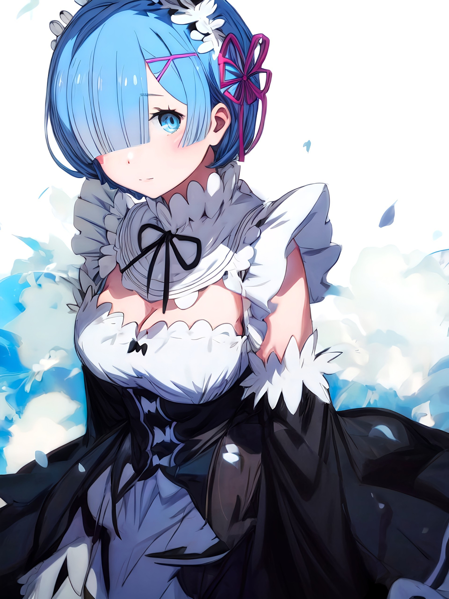 レム-pixiv插画-作品交流服务