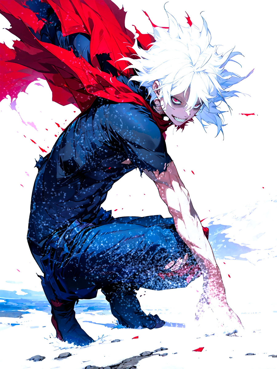 死柄木弔(僕のヒーローアカデミア)-pixiv插画-作品交流服务