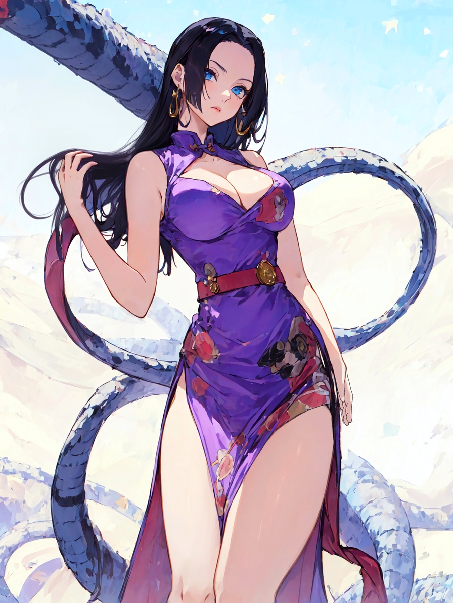 ボア・ハンコック(ONE PIECE)-pixiv插画-作品交流服务