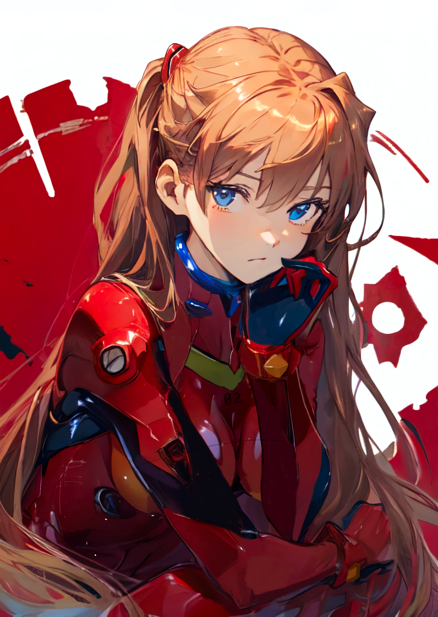 アスカ(シン・エヴァ)-pixiv插画-作品交流服务