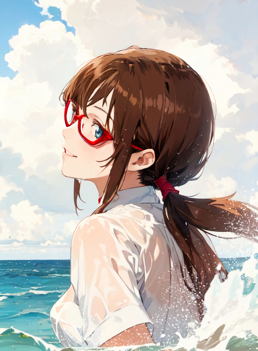 真希波・マリ・イラストリアス(シンエヴァ)-pixiv插画-作品交流服务