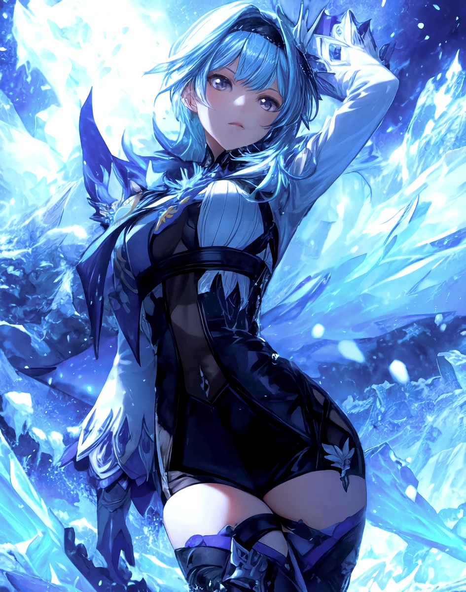 エウルア(原神)-pixiv插画-作品交流服务