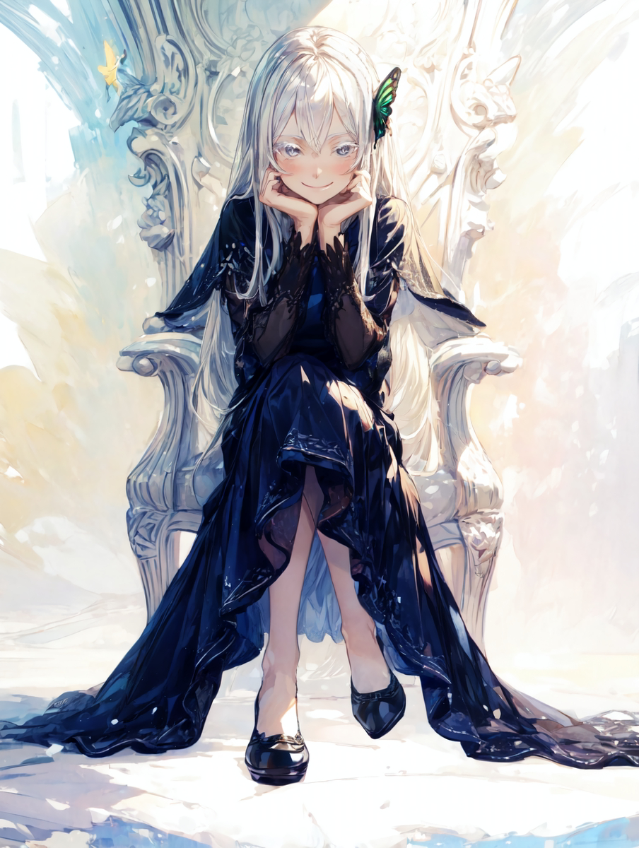 エキドナ「リゼロ」-pixiv插画-作品交流服务