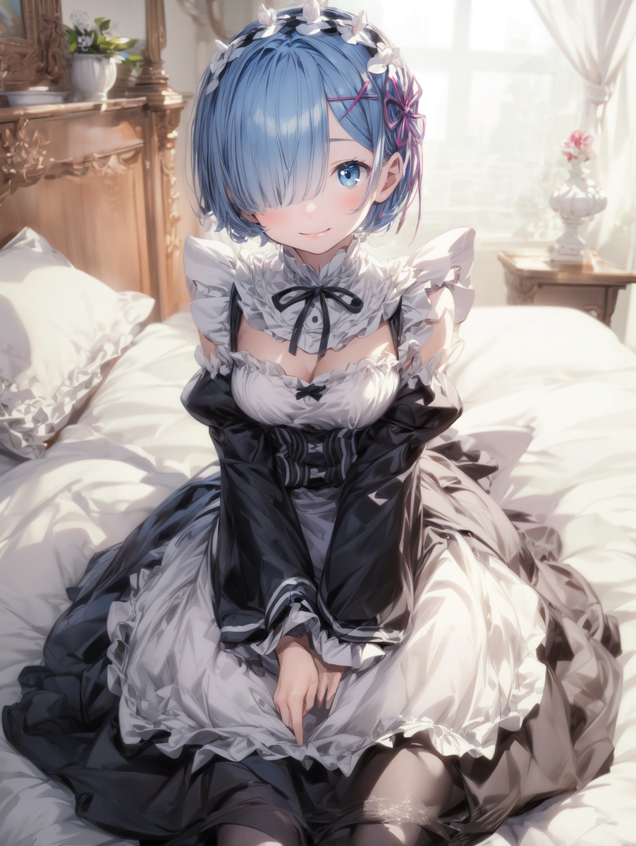 レム(Re:ゼロ)-pixiv插画-作品交流服务