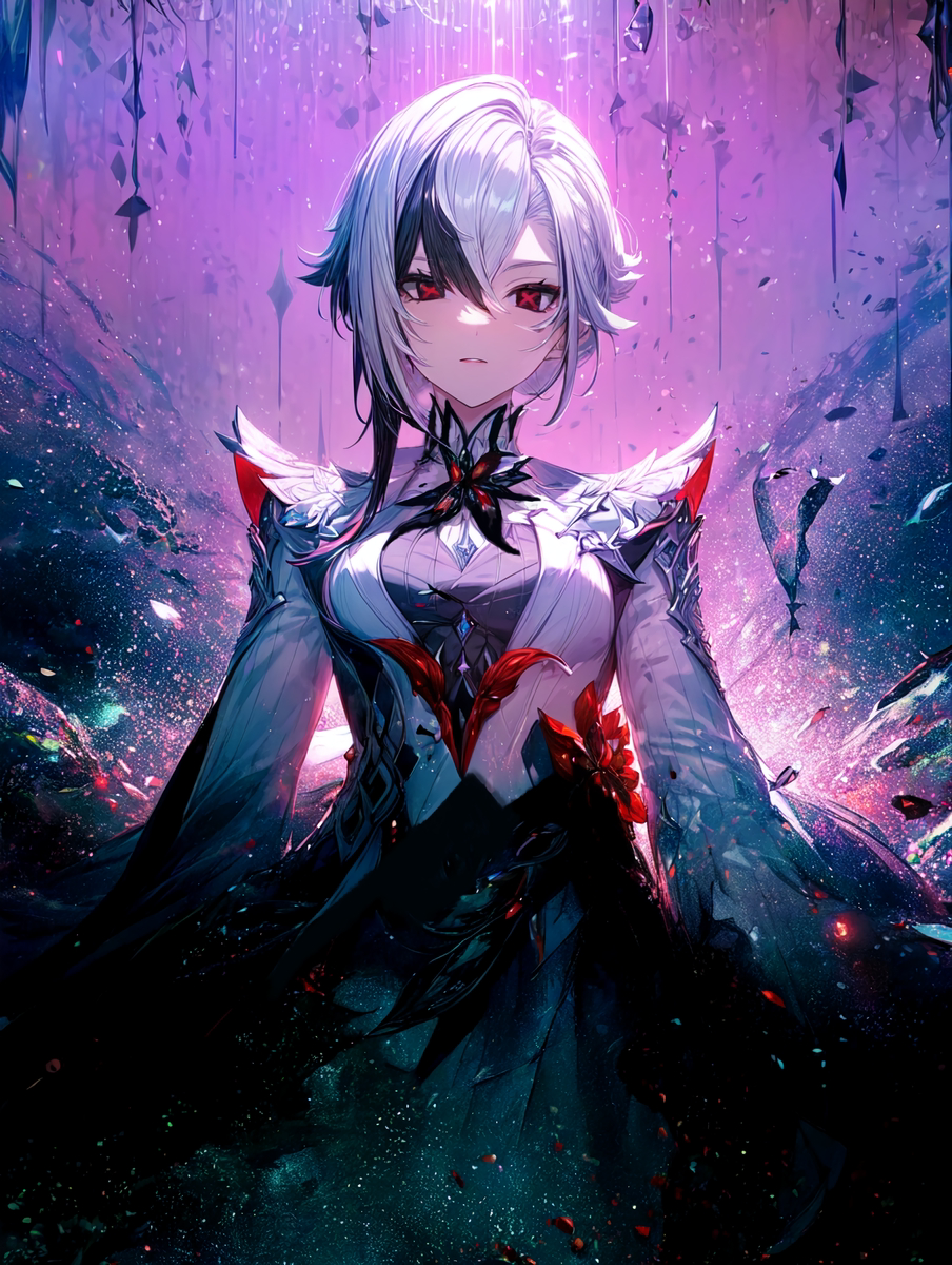 アルレッキーノ(原神)-pixiv插画-作品交流服务