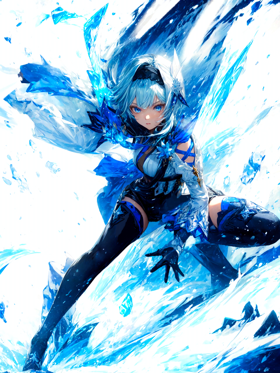 エウルア「原神」-pixiv插画-作品交流服务