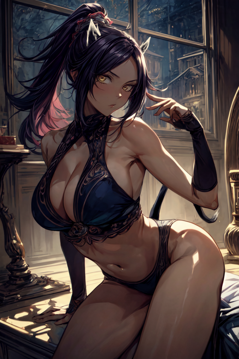 四楓院夜一(BLEACH)-pixiv插画-作品交流服务