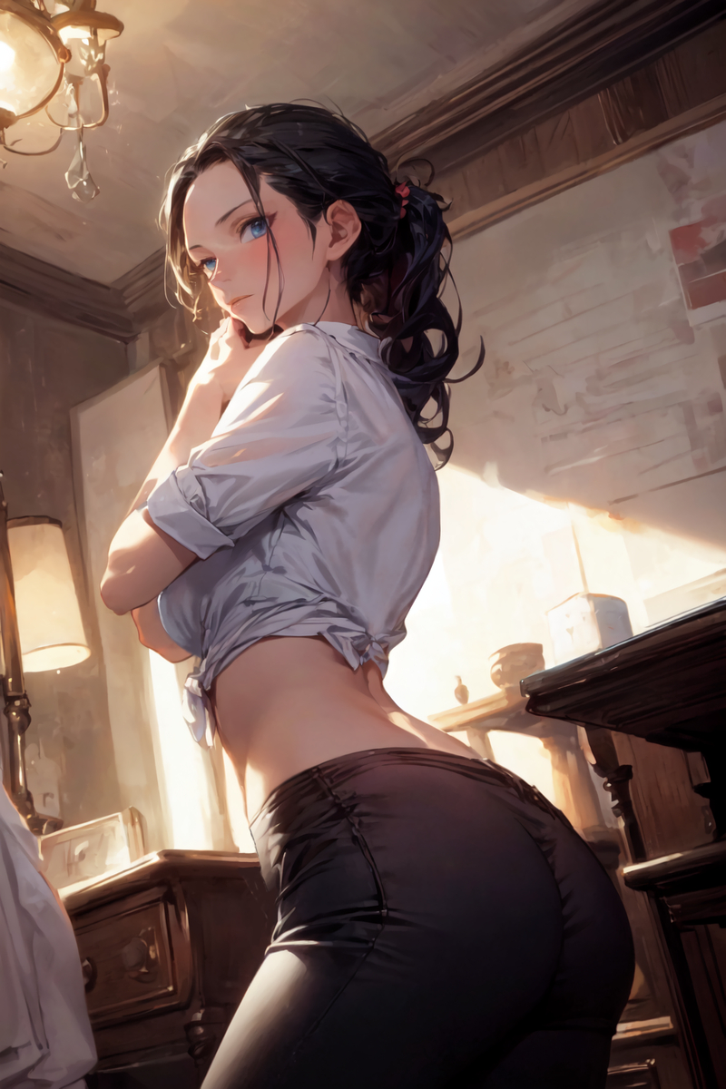 ニコ・ロビン(ONE PIECE)-pixiv插画-作品交流服务