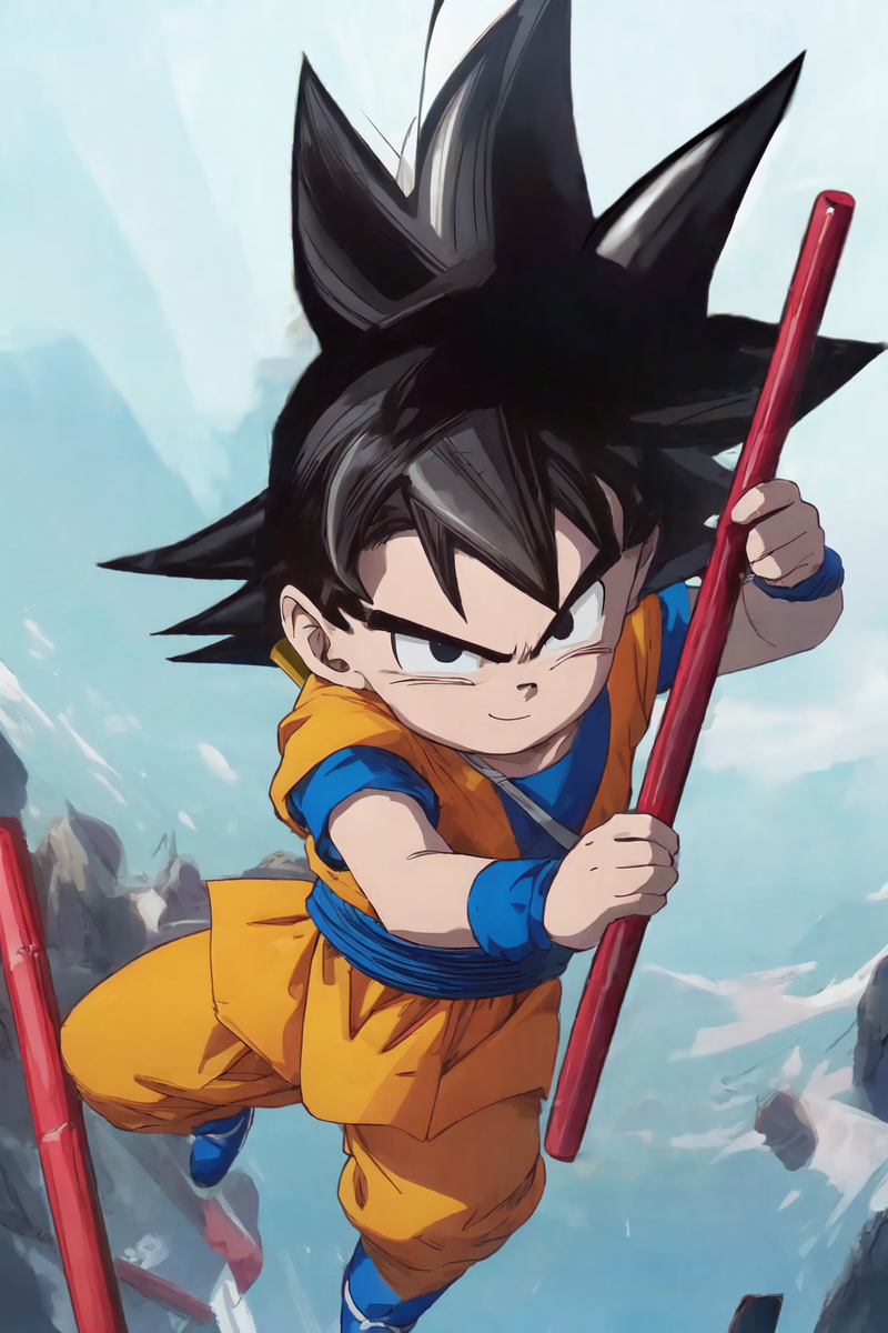 孫悟空(ドラゴンボールDAIMA)-pixiv插画-作品交流服务