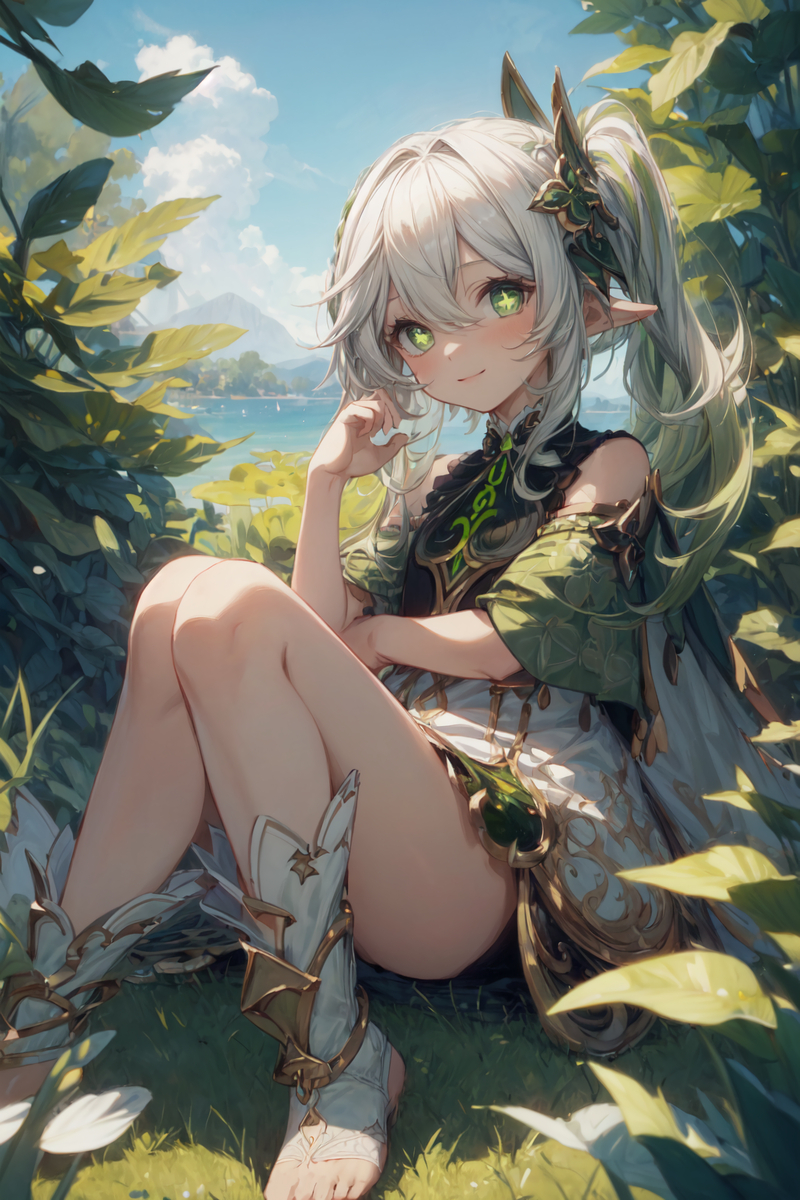 ナヒーダ「原神」-pixiv插画-作品交流服务