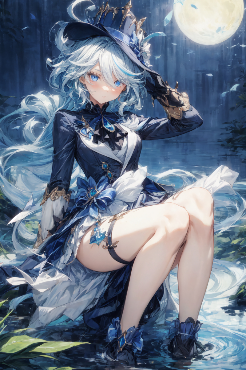 フリーナ(フォカロルス)-pixiv插画-作品交流服务