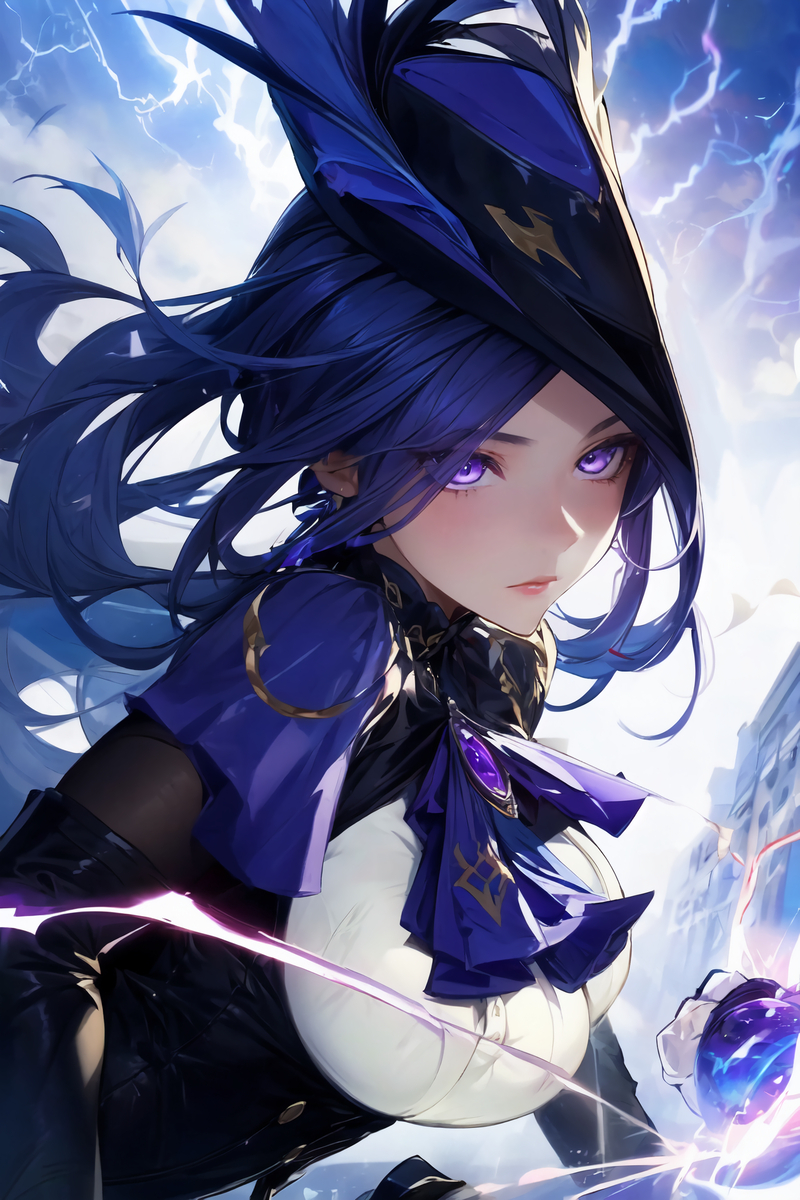 クロリンデ(原神)-pixiv插画-作品交流服务