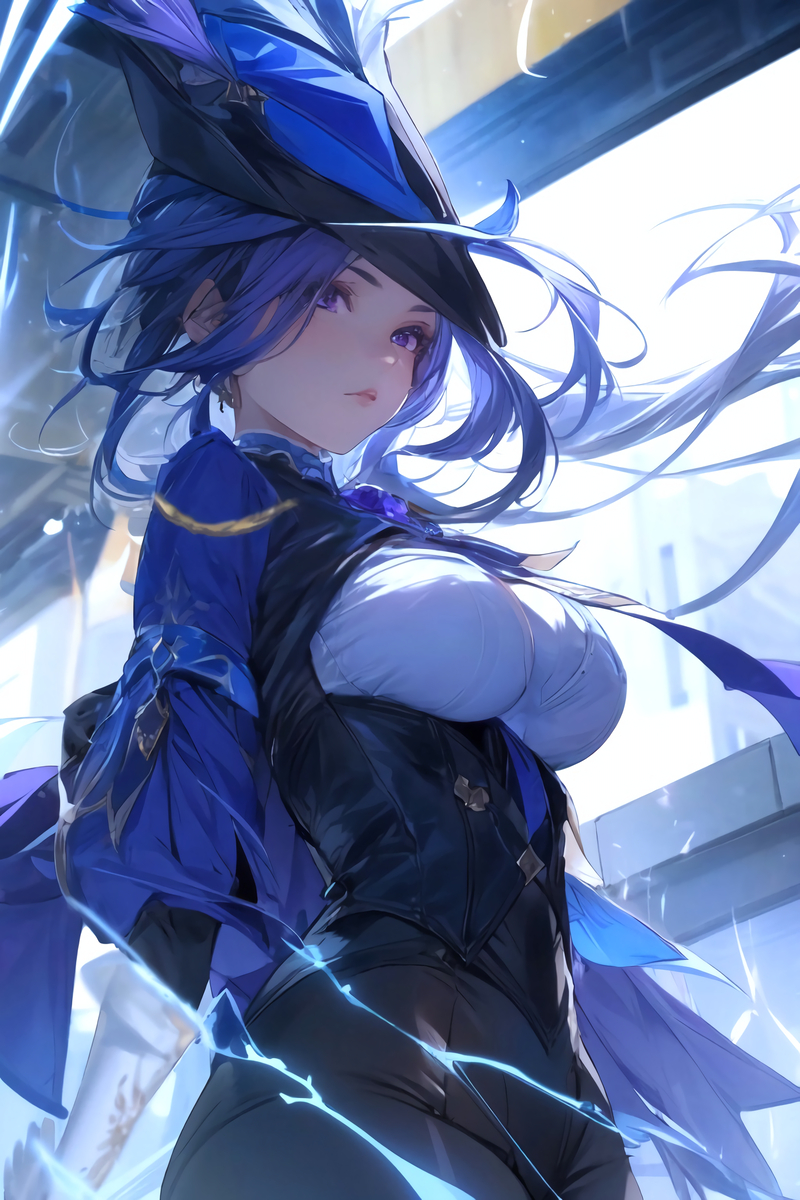 クロリンデ「原神」-pixiv插画-作品交流服务