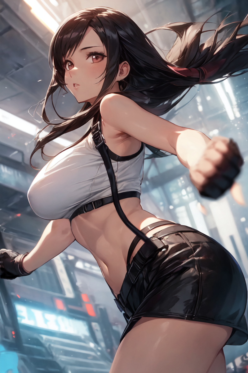 ティファ・ロックハート-pixiv插画-作品交流服务