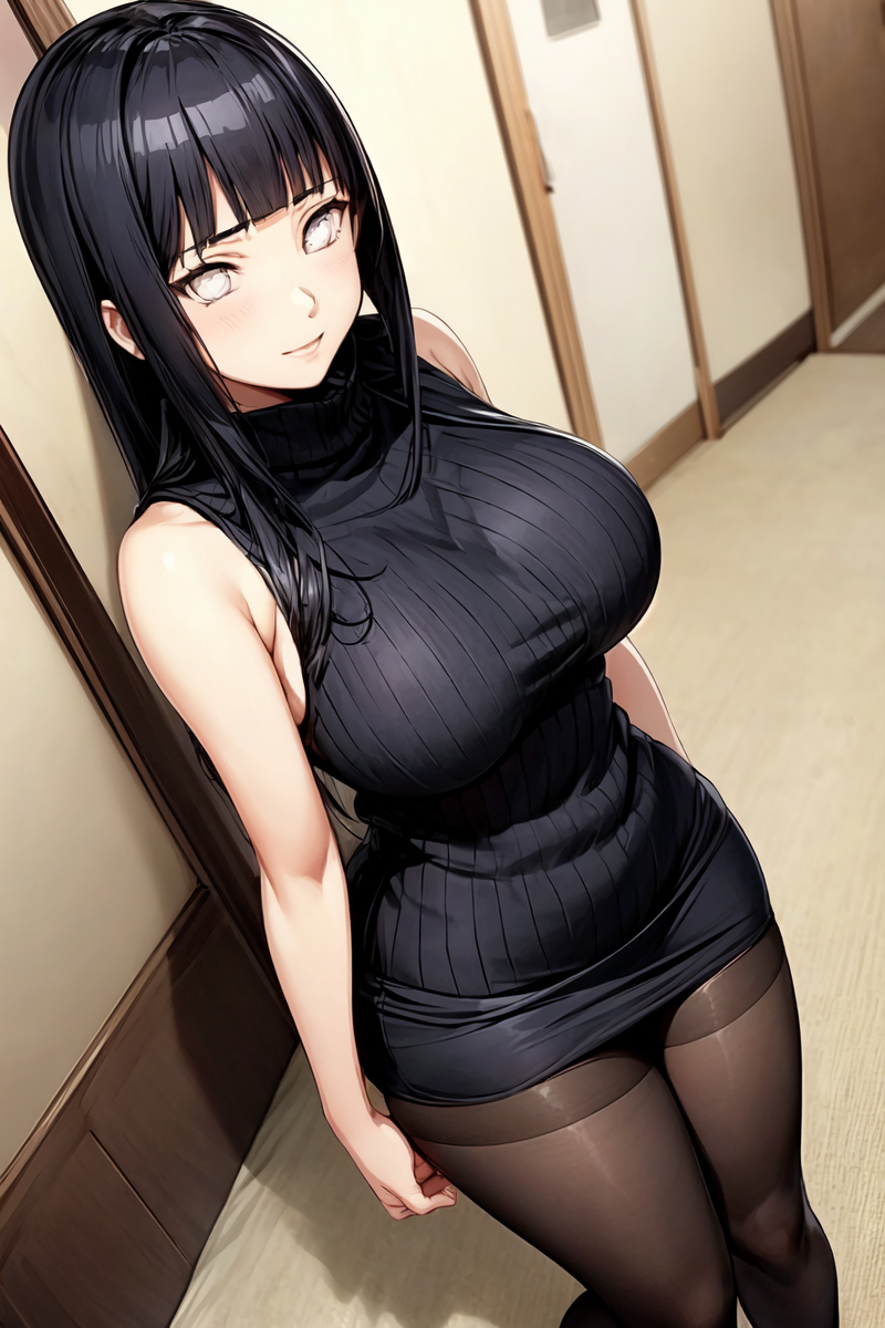 ヒナタ(黒)-pixiv插画-作品交流服务