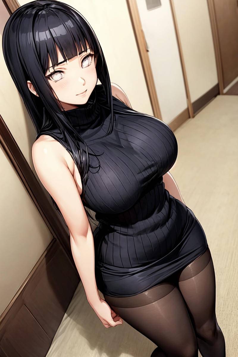 ヒナタ(黒)-pixiv插画-作品交流服务