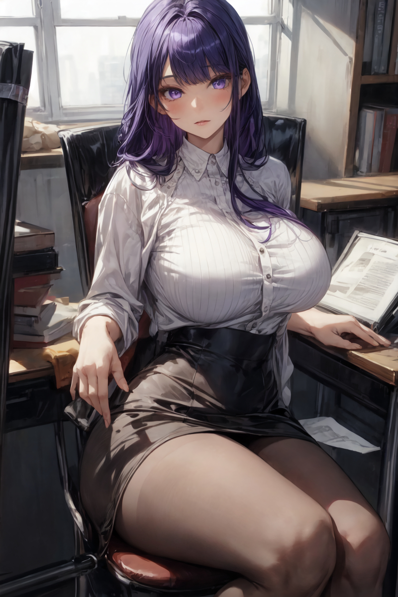 雷電将軍(ブラウス)-pixiv插画-作品交流服务