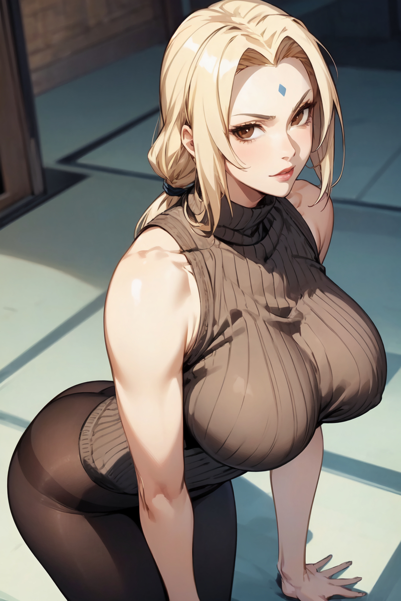 綱手(白)-pixiv插画-作品交流服务