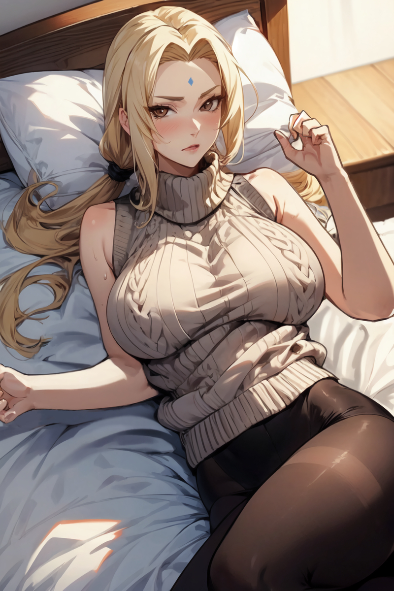 綱手(白)-pixiv插画-作品交流服务