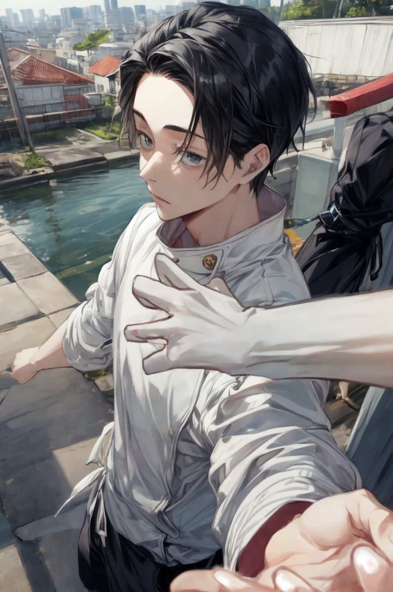 乙骨-pixiv插画-作品交流服务