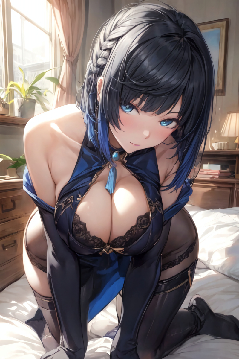 夜蘭(朝)-pixiv插画-作品交流服务