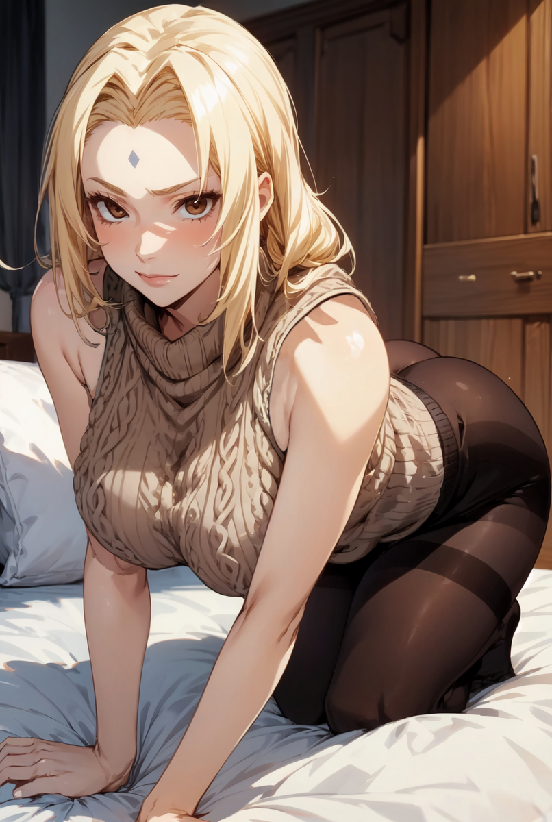 綱手(夜)-pixiv插画-作品交流服务