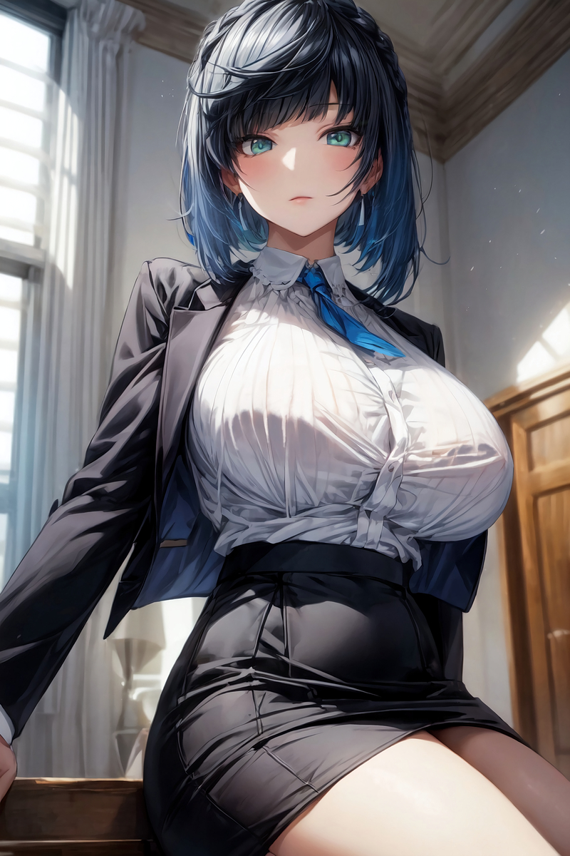 夜蘭(OL)-pixiv插画-作品交流服务